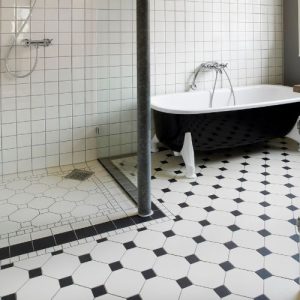 ceramic tile floor