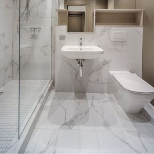 porcelain tile flooring